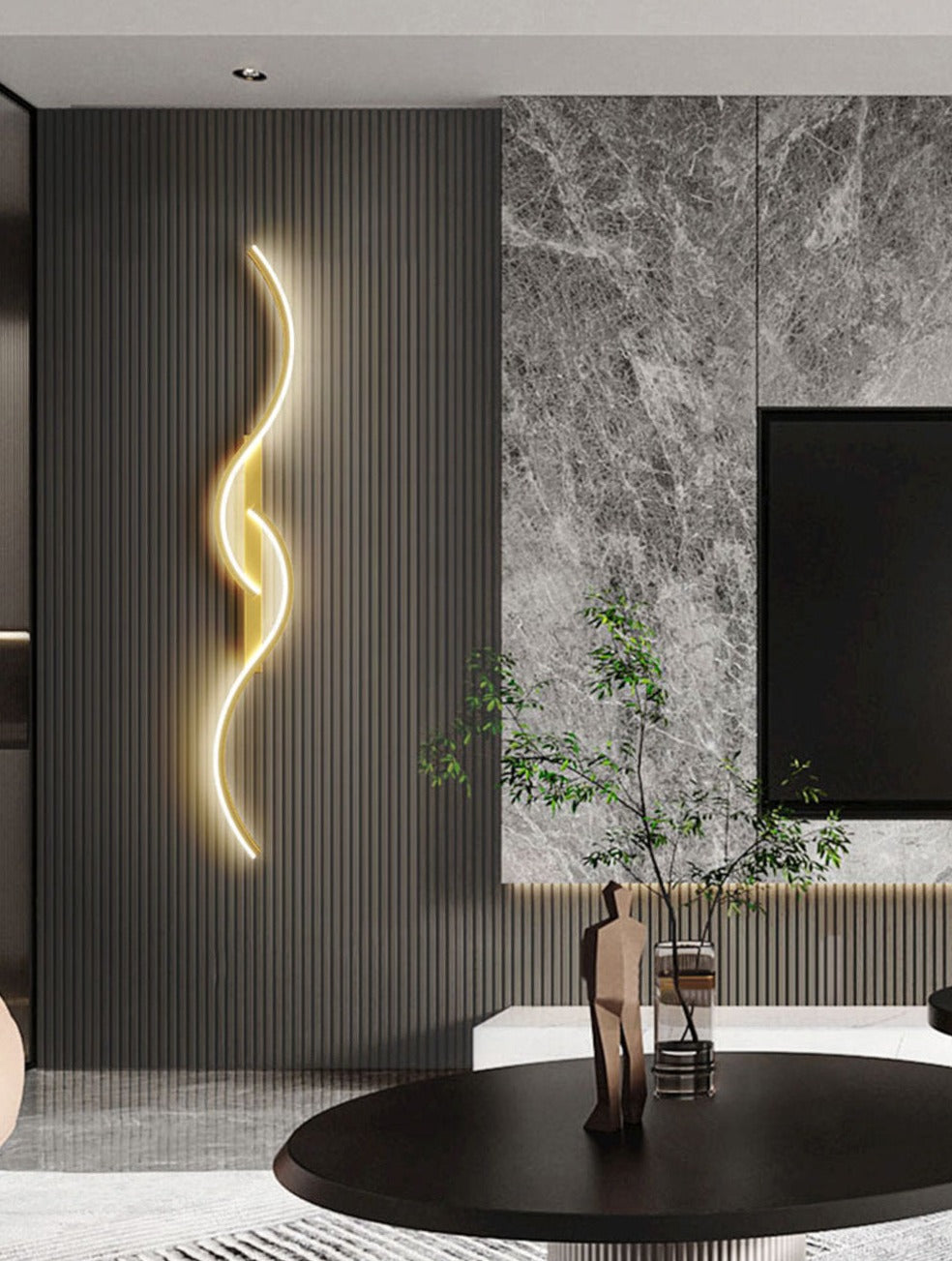 ZenithBeam LED Sconce – Artistic Design for Hallway, Bathroom, Bedroom, Living Room, ensuring Durable and Versatile Lighting in a sleek contemporary form.