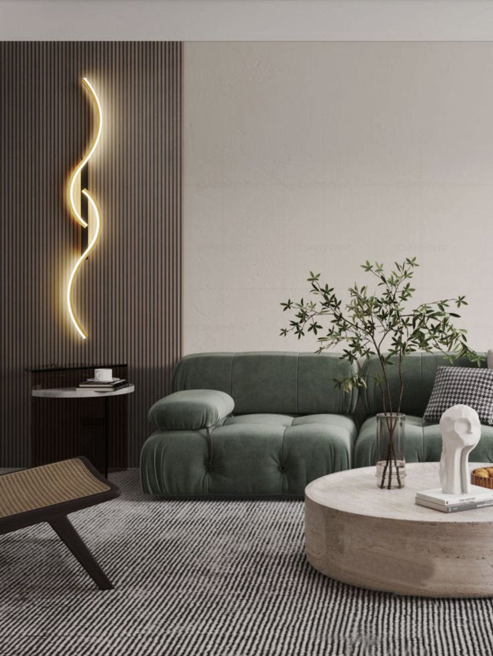 ZenithBeam LED Sconce – Artistic Design for Hallway, Bathroom, Bedroom, Living Room, ensuring Durable and Versatile Lighting in a sleek contemporary form.