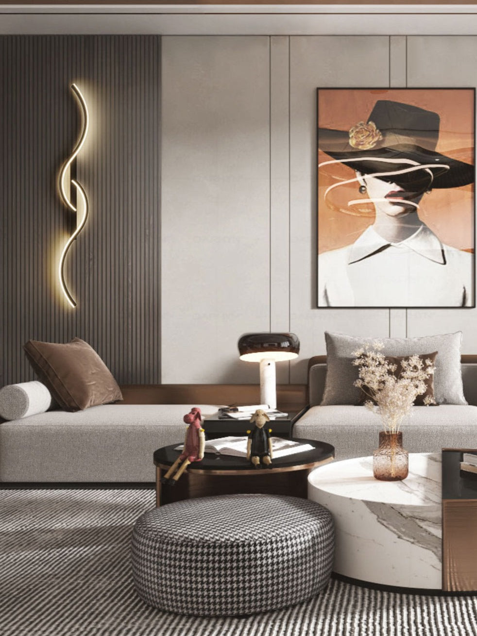 ZenithBeam LED Sconce – Artistic Design for Hallway, Bathroom, Bedroom, Living Room, ensuring Durable and Versatile Lighting in a sleek contemporary form.