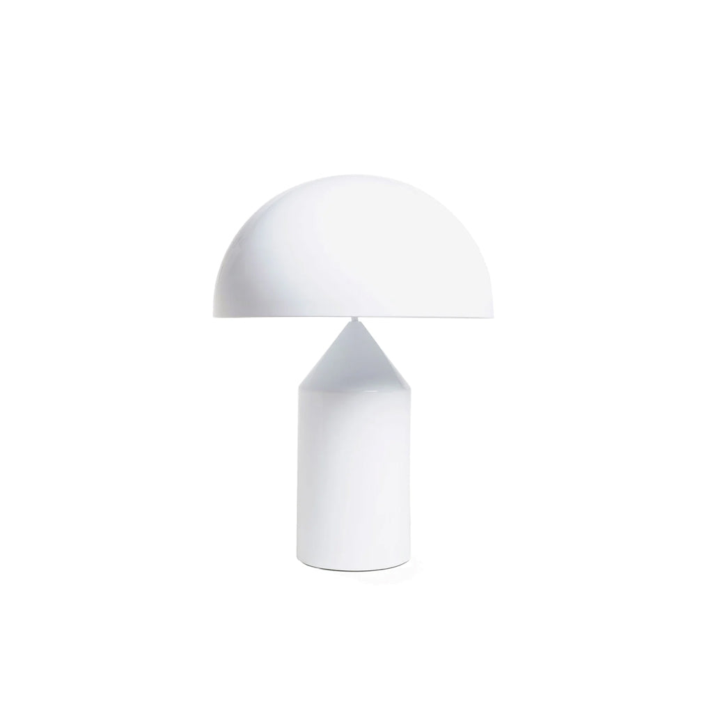 AuraMetal Table Lamp – Contemporary Metallic Design for Living Room, Bedside, or Desk, offering Warm Ambient Lighting and Elegant Style.