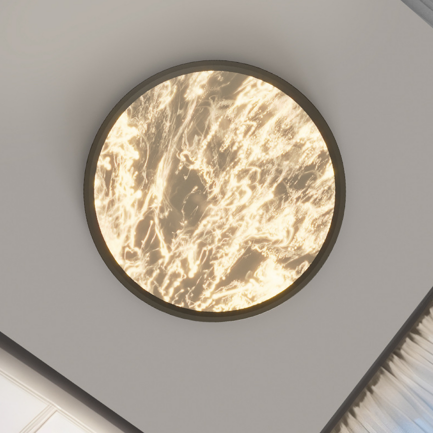 Contourn | Minimalist Elegance Galaxy Ceiling Lamp