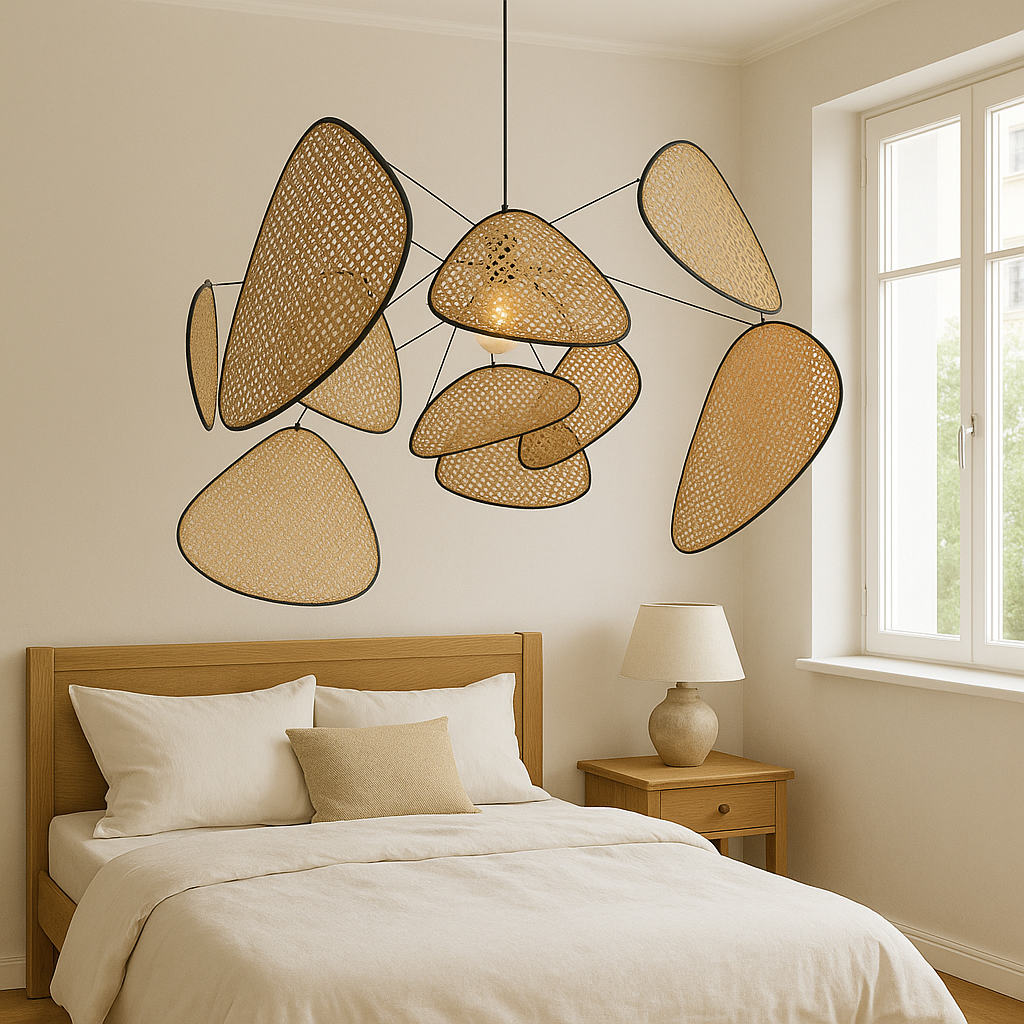 Corinthia | Rattan Pendant Lamp with Modern Touch