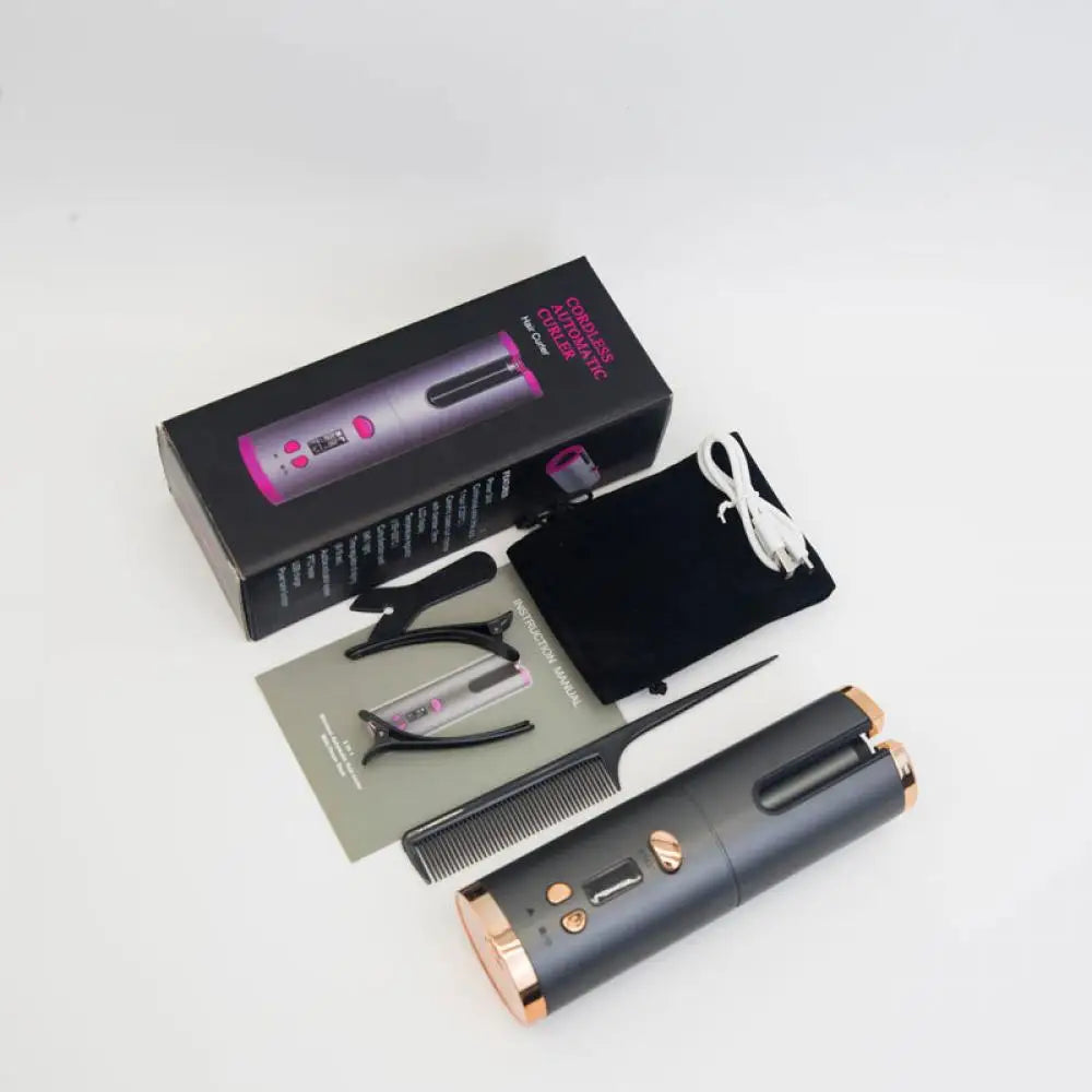 StyleGlow – Smart Curling Iron with LED Control Panel