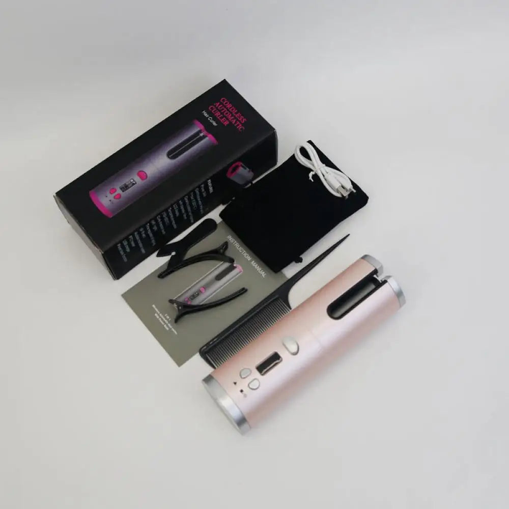 StyleGlow – Smart Curling Iron with LED Control Panel
