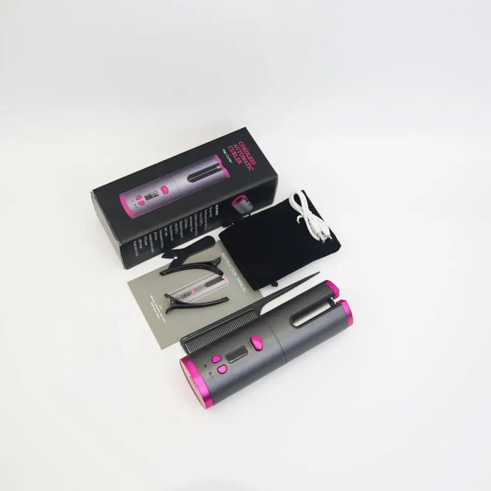StyleGlow – Smart Curling Iron with LED Control Panel