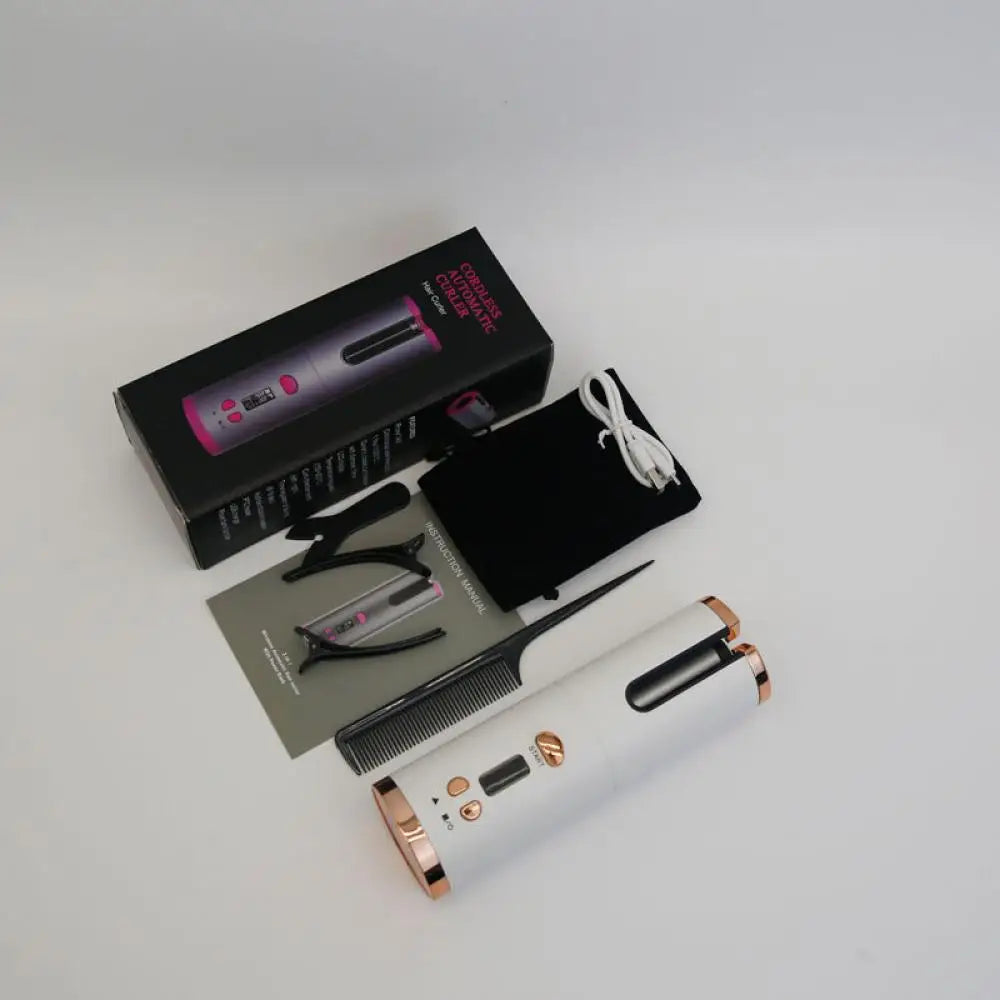 StyleGlow – Smart Curling Iron with LED Control Panel