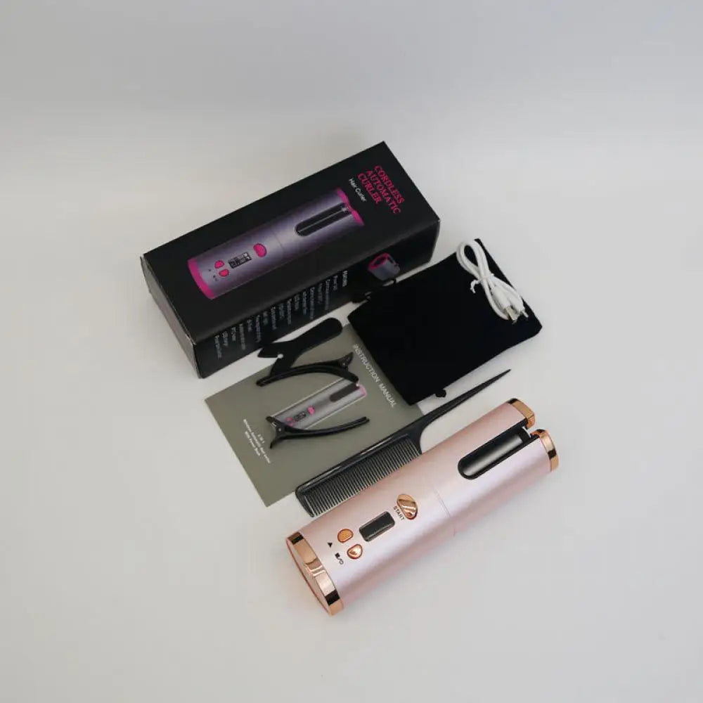StyleGlow – Smart Curling Iron with LED Control Panel