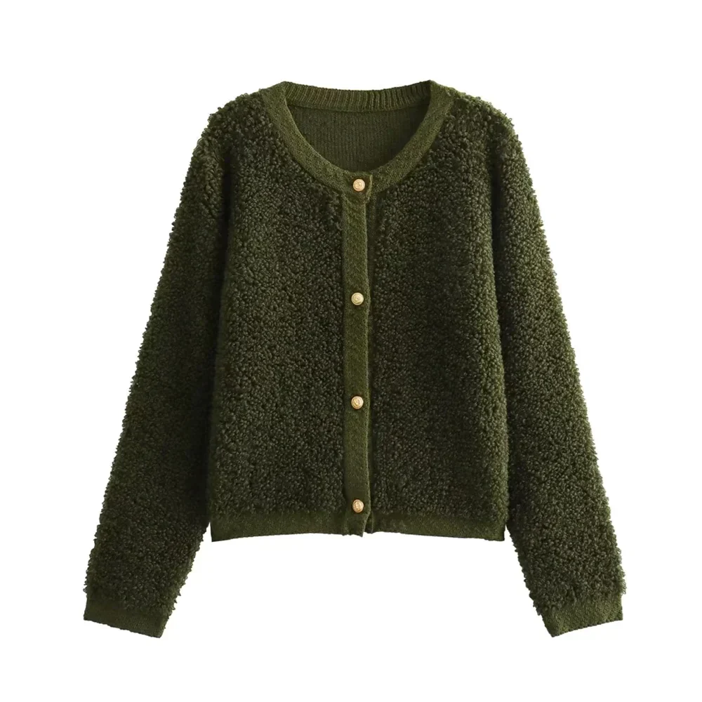 Selene | Women's Fleece Button Jacket – Cozy, Warm, and Effortlessly Stylish
