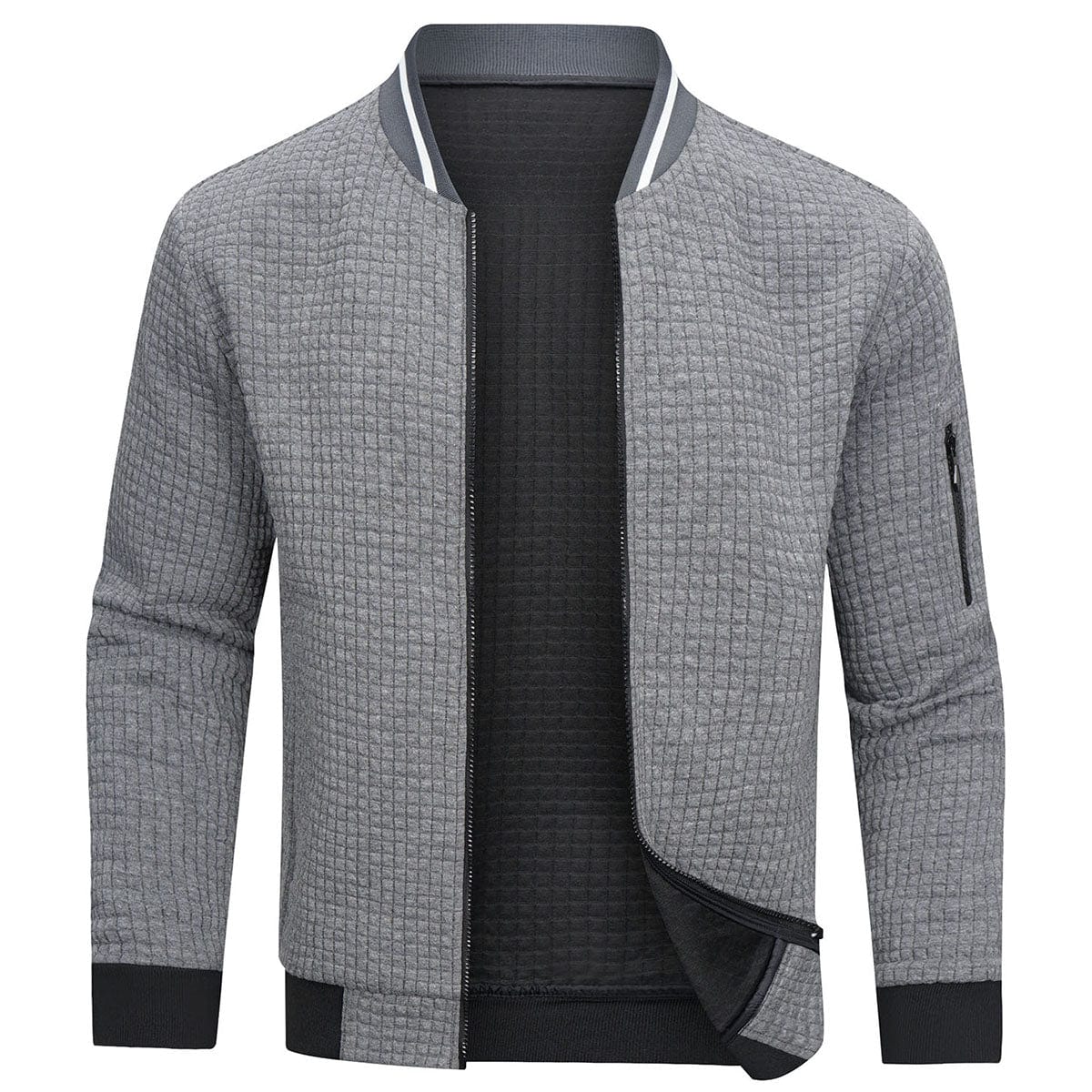 Steven | Cozy Modern Half Zip Sweater with Contemporary Style