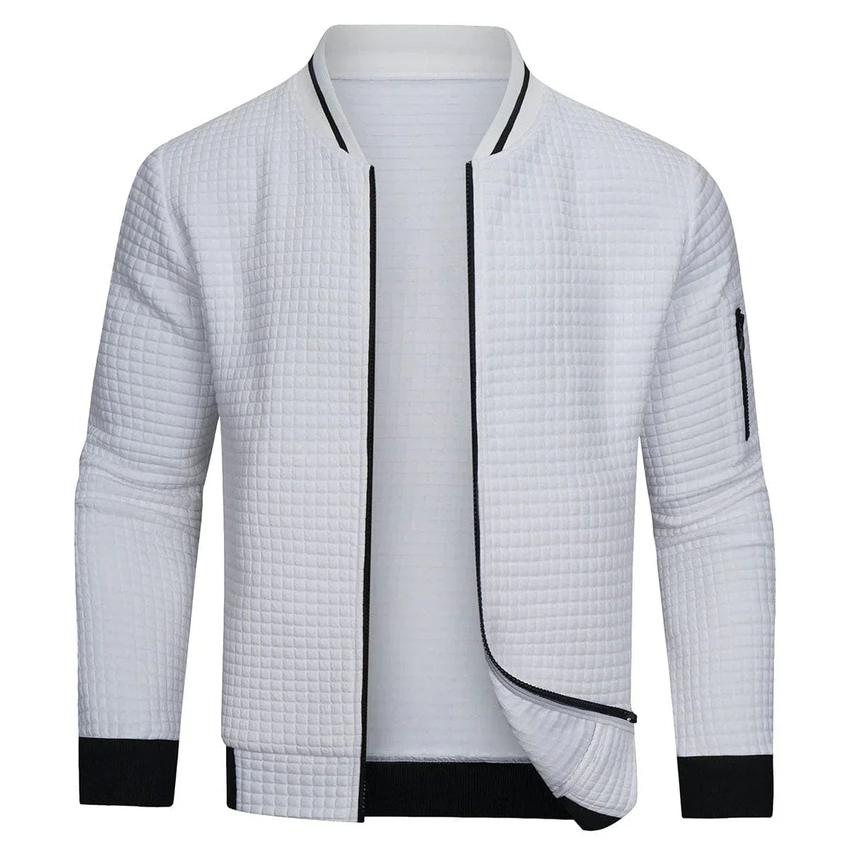 Steven | Cozy Modern Half Zip Sweater with Contemporary Style