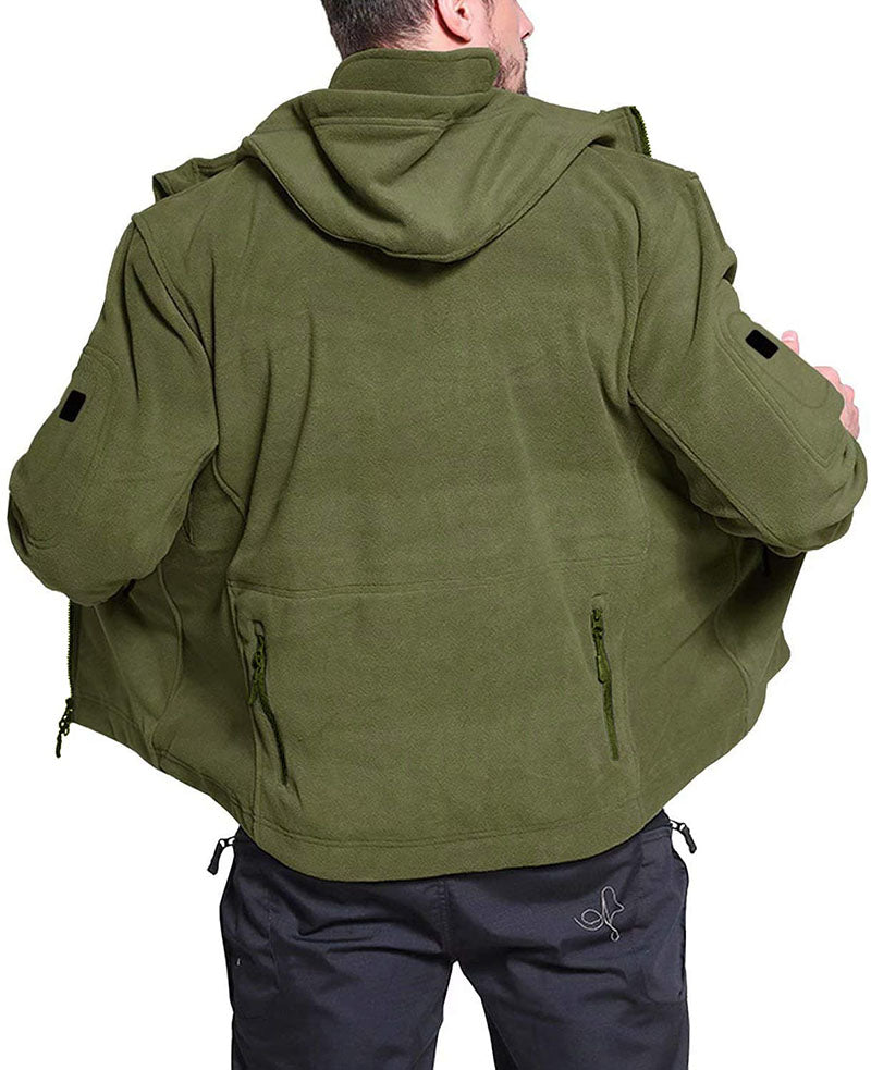 Nicholas | Comfortable Men’s Windproof Fleece Jacket for Cold Weather