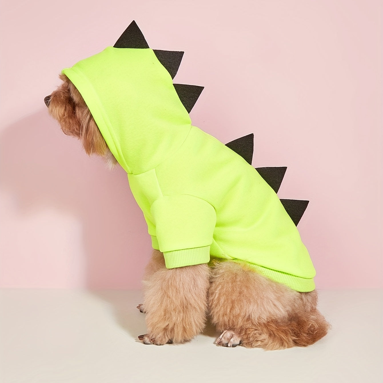 Pet Dinosaur Hoodie | Dog Fleece Halloween Costume Outfit Warm