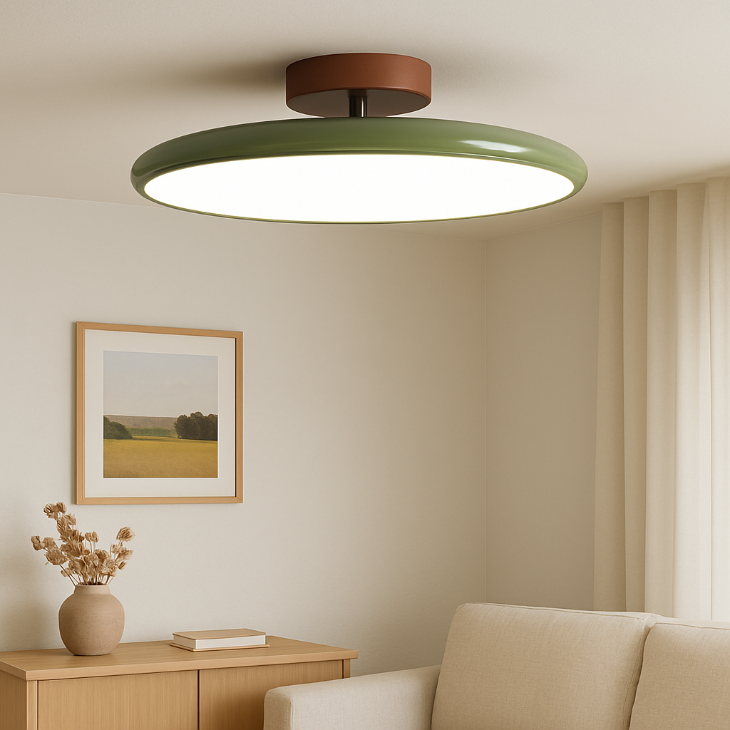 DriftGlow | Adjustable Ceiling Lamp for Convenient Modern Living