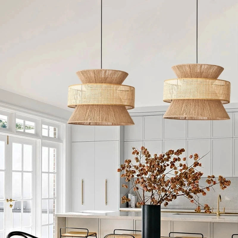 DriftGlow | Classic Wabi Sabi Hanging Lamp