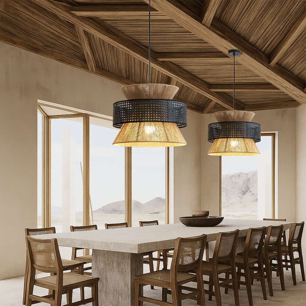 DriftGlow | Classic Wabi Sabi Hanging Lamp
