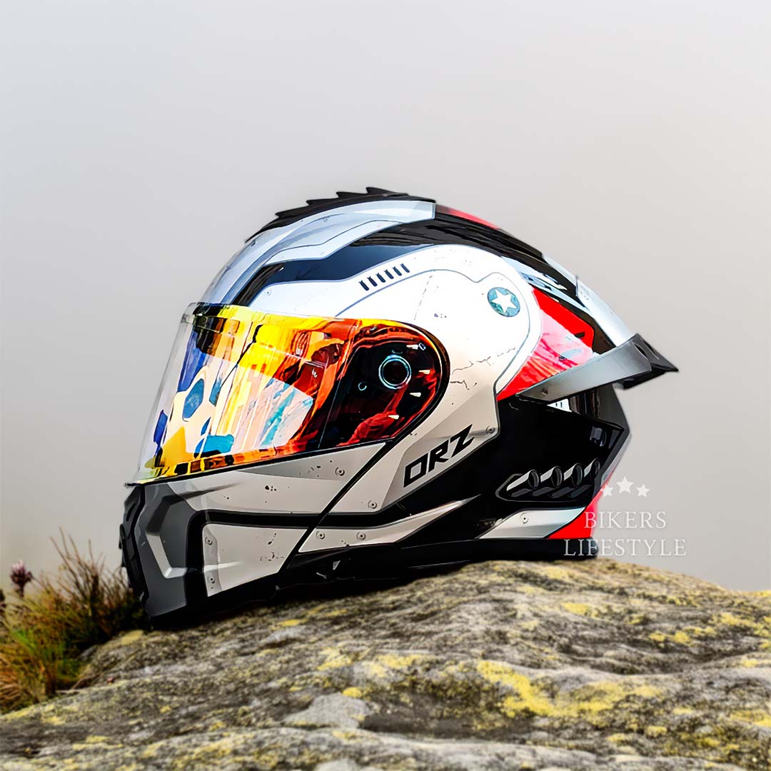 Dual-Lens Modular Helmet DOT ECE Approved Lightweight ABS