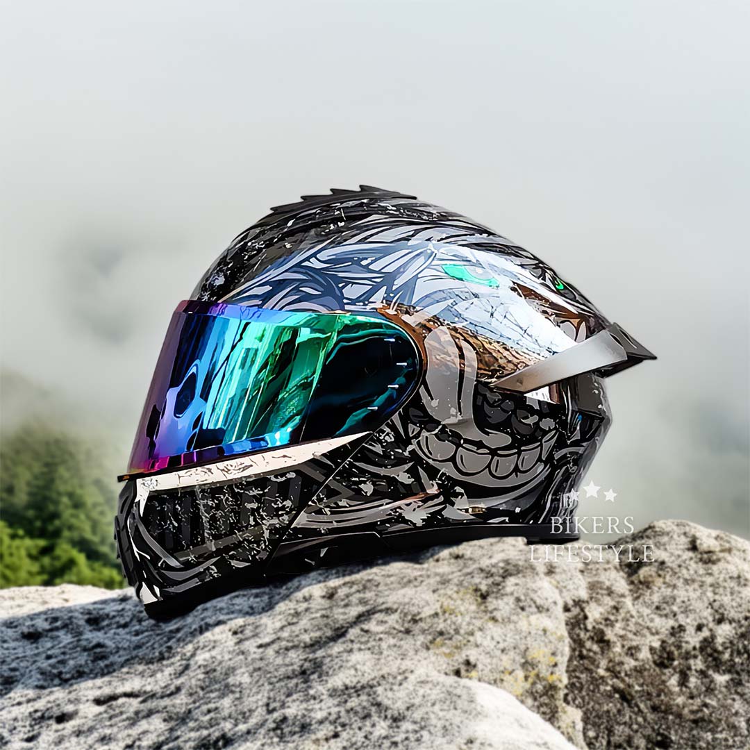 Dual-Lens Modular Helmet DOT ECE Approved Lightweight ABS