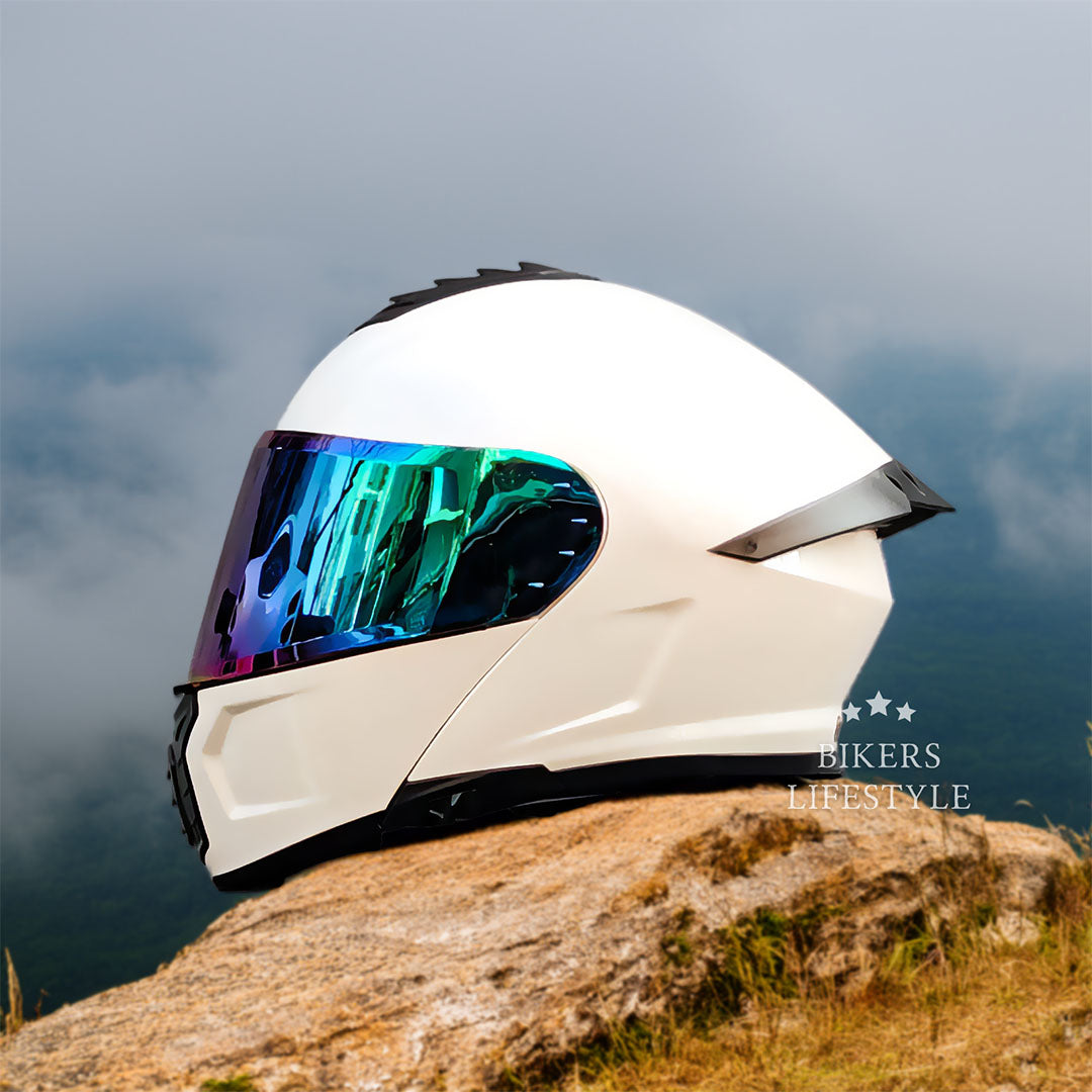 Dual-Lens Modular Helmet DOT ECE Approved Lightweight ABS