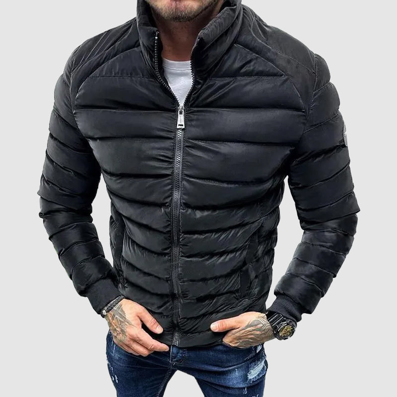 Easton | Warm Slim Fit Puffer Jacket for Men’s Winter Comfort