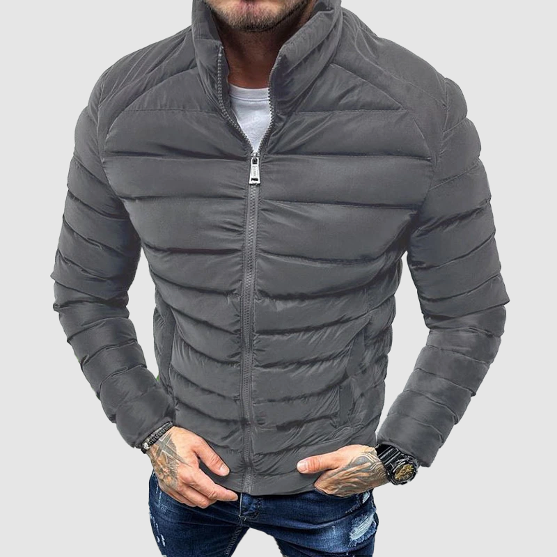 Easton | Warm Slim Fit Puffer Jacket for Men’s Winter Comfort