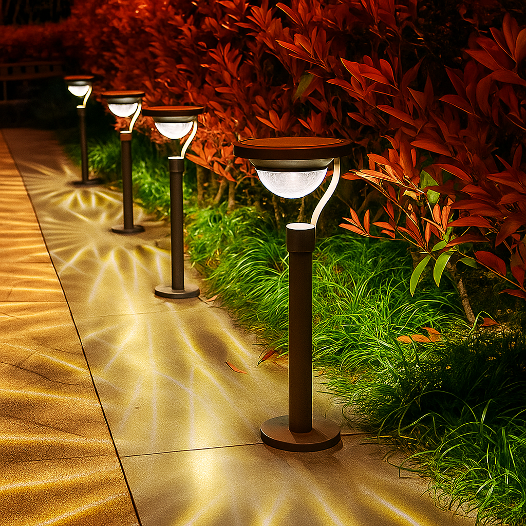 Eclipto | Minimalist Solar Path Lighting for Beautiful Garden Views