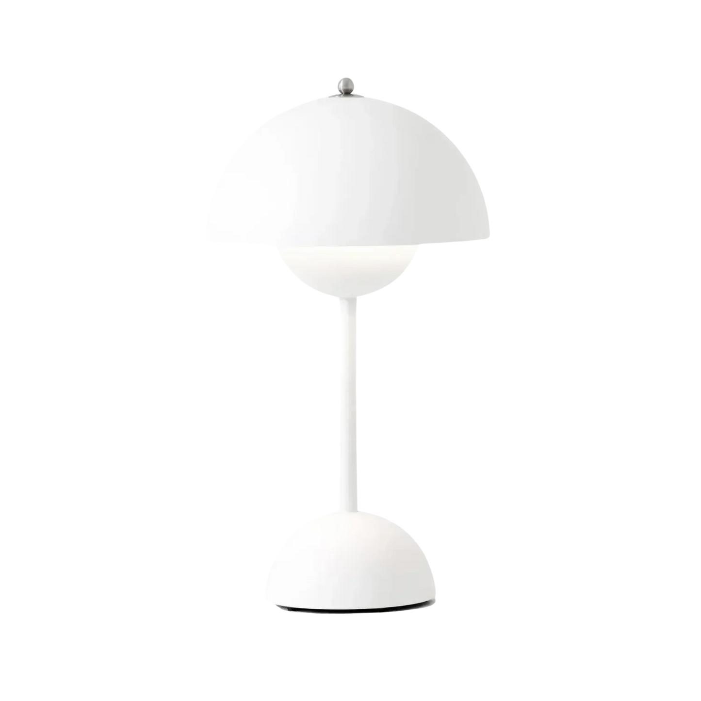 SnowGlow – Chic Modern Table Lamp for Soft, Diffused Light