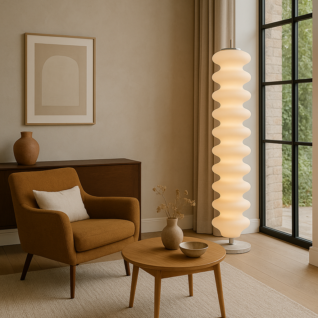 Elarin | Scandinavian LED Modern Floor Lamp