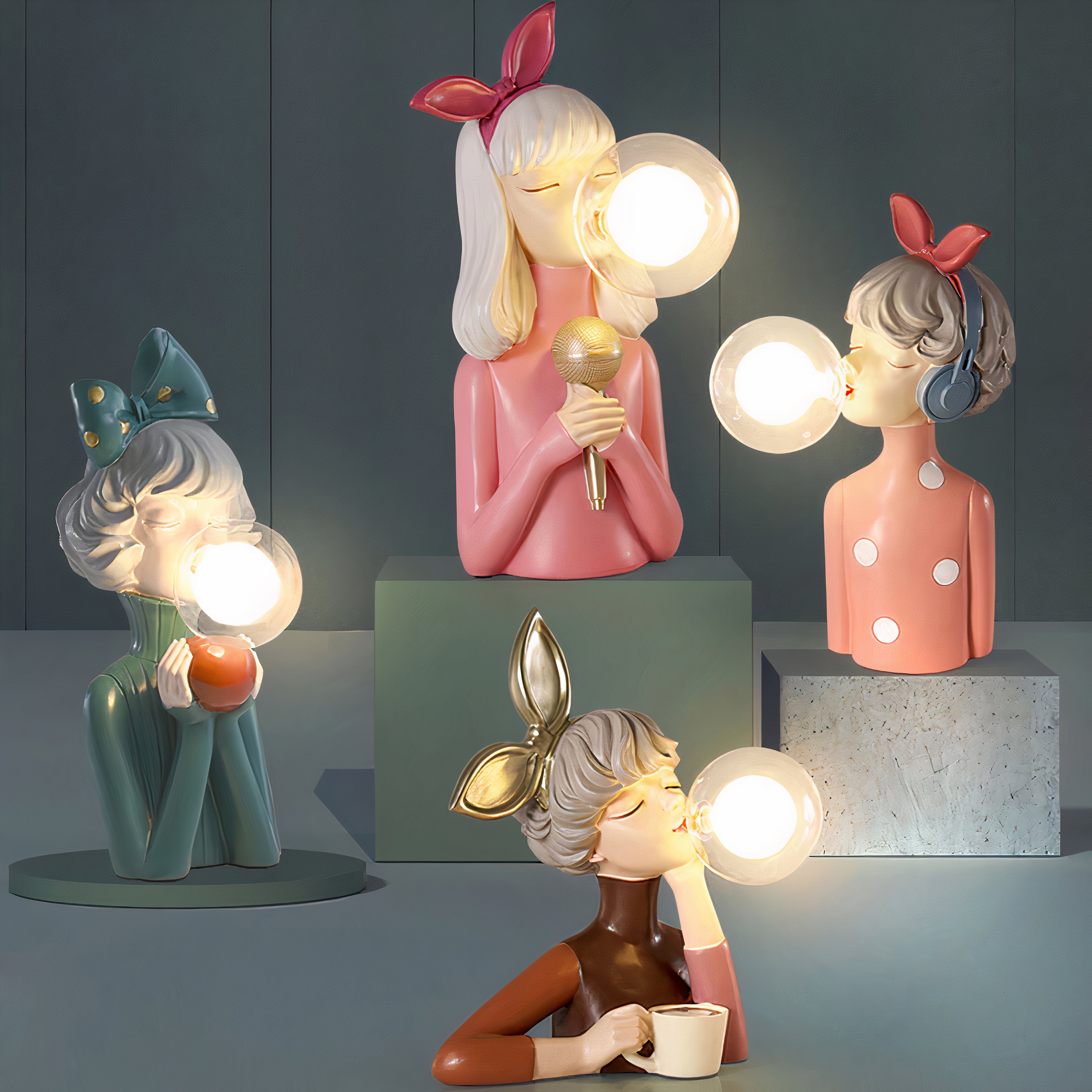 LuxeForge – Elegant Artisan Crafted Lamp for Bespoke Interiors