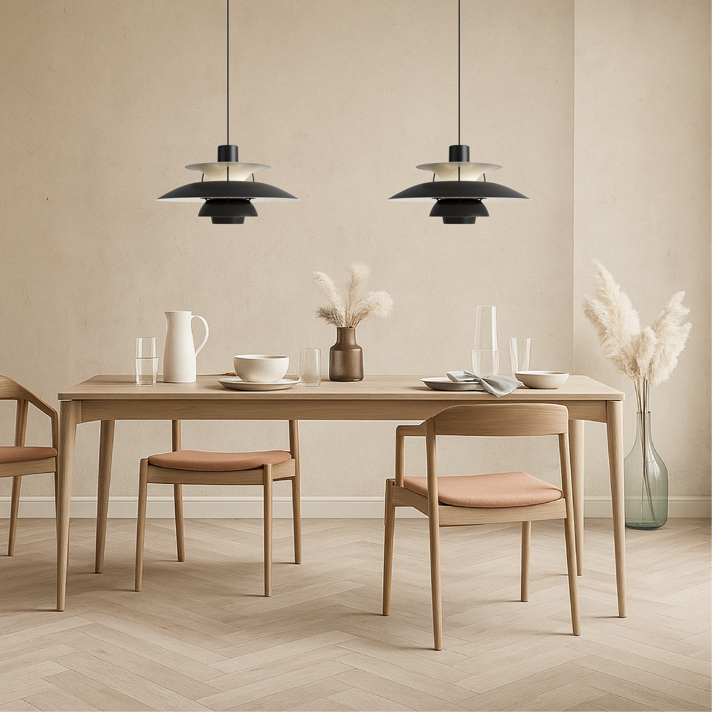 Elevon | Multi-Layer Danish Pendant Lamp for Sophisticated Spaces