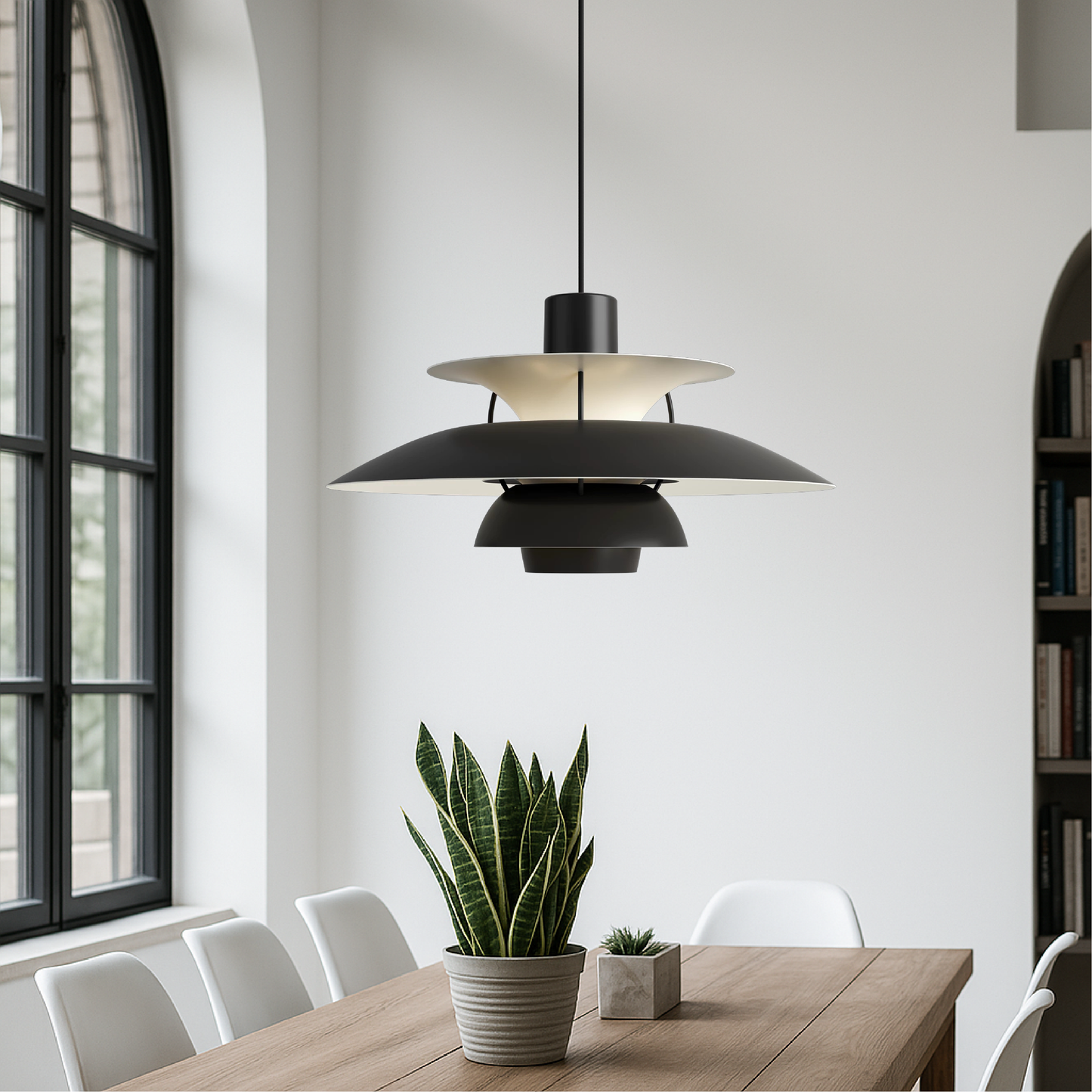 Elevon | Multi-Layer Danish Pendant Lamp for Sophisticated Spaces