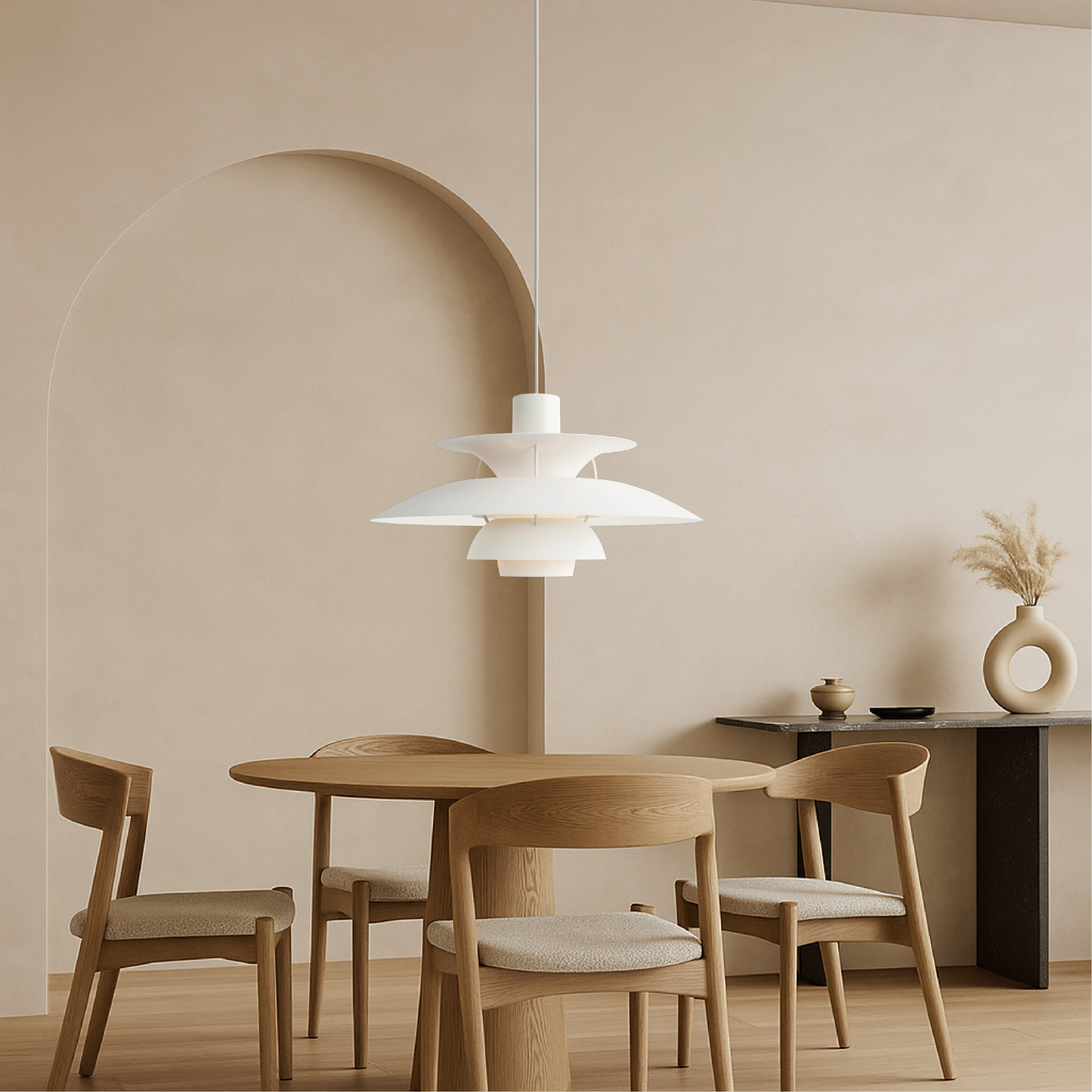 Elevon | Multi-Layer Danish Pendant Lamp for Sophisticated Spaces