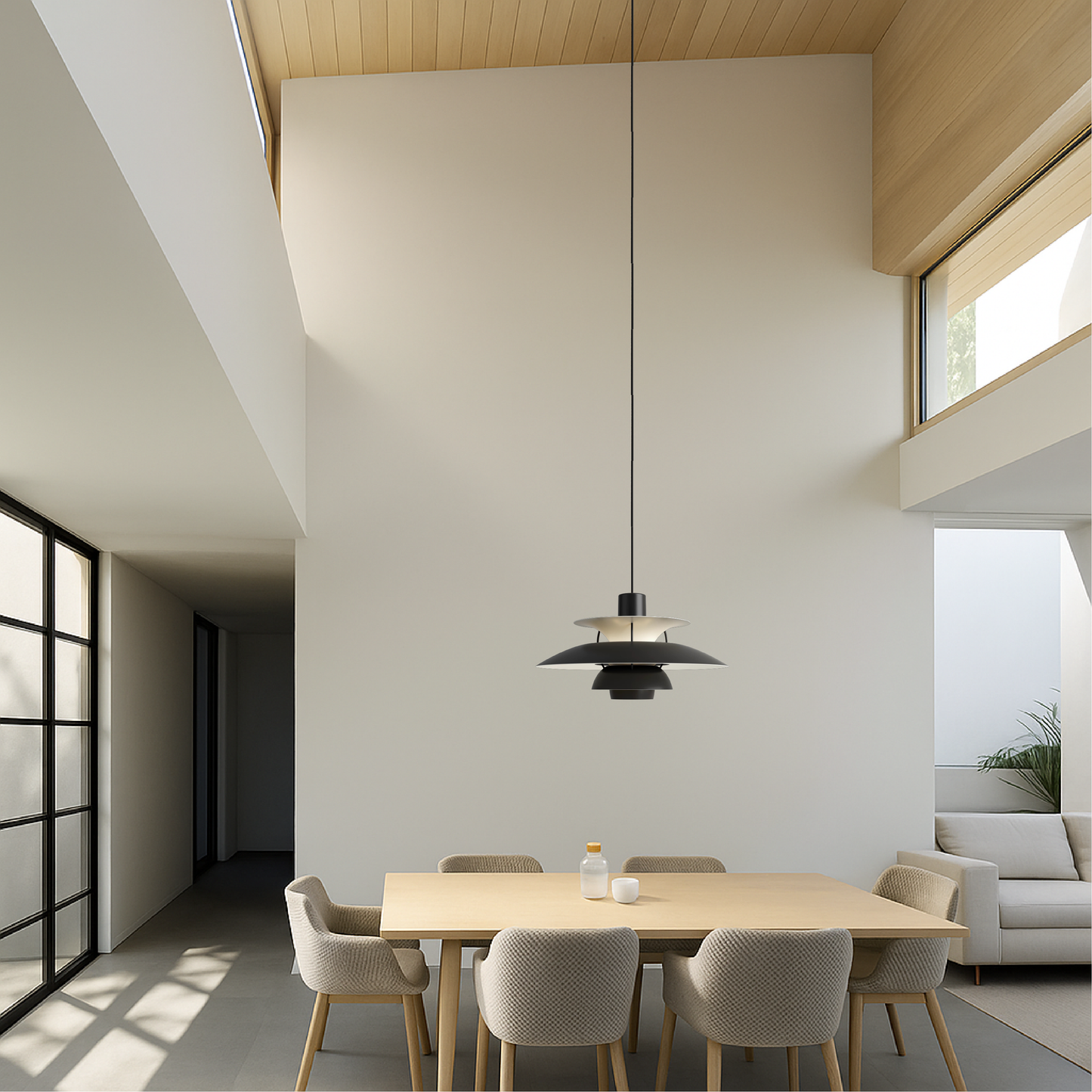 Elevon | Multi-Layer Danish Pendant Lamp for Sophisticated Spaces