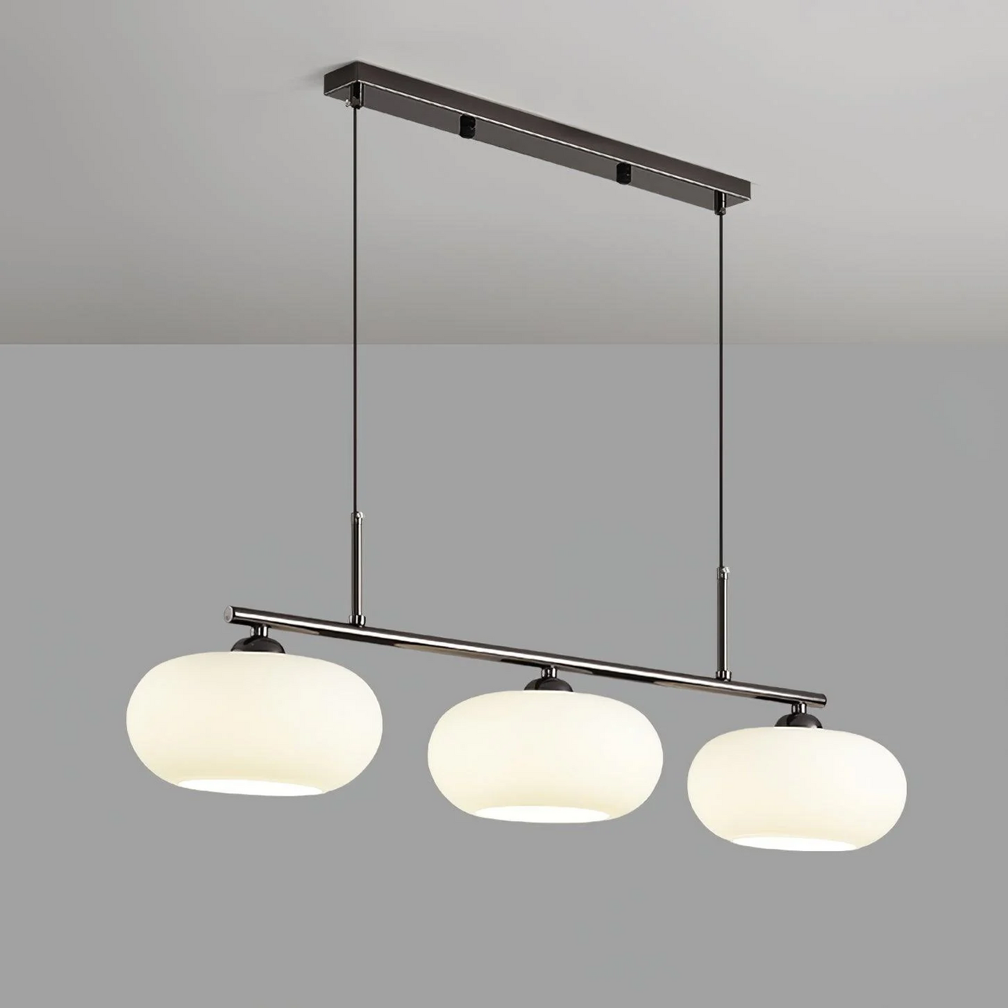 Elyra | 3-Head Modern Bauhaus Pendant Lamp for Dining Areas