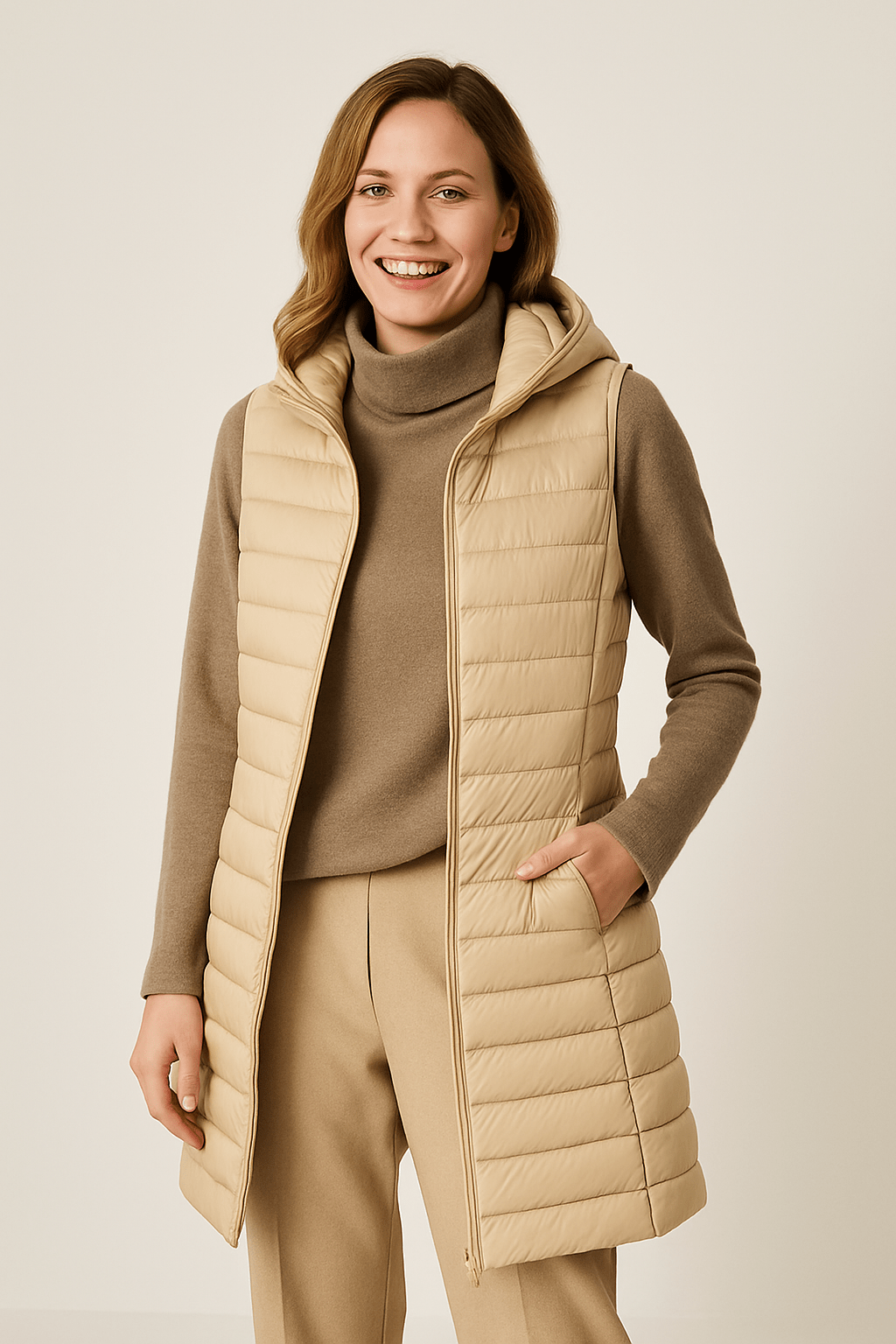 Emalie | Stylish Women's Quilted Winter Coat with Cozy Hood