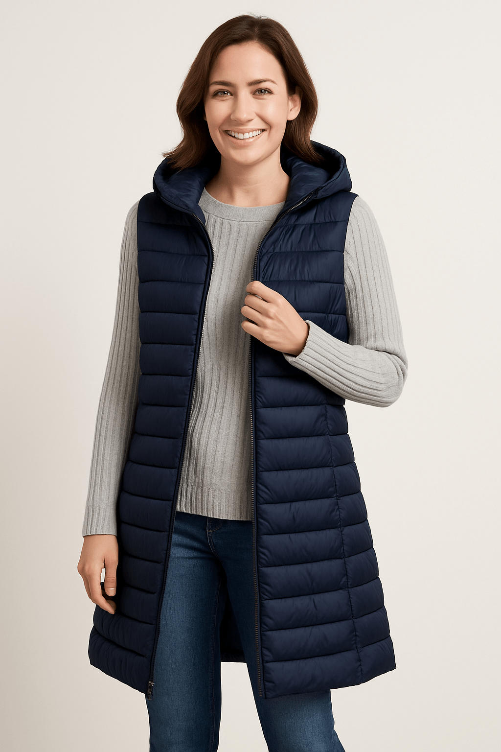 Emalie | Stylish Women's Quilted Winter Coat with Cozy Hood