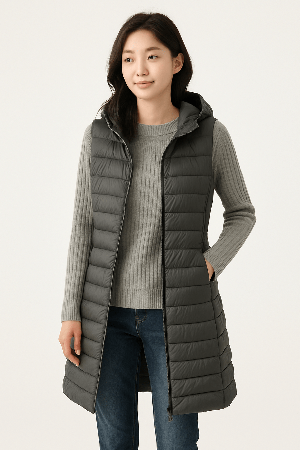 Emalie | Stylish Women's Quilted Winter Coat with Cozy Hood