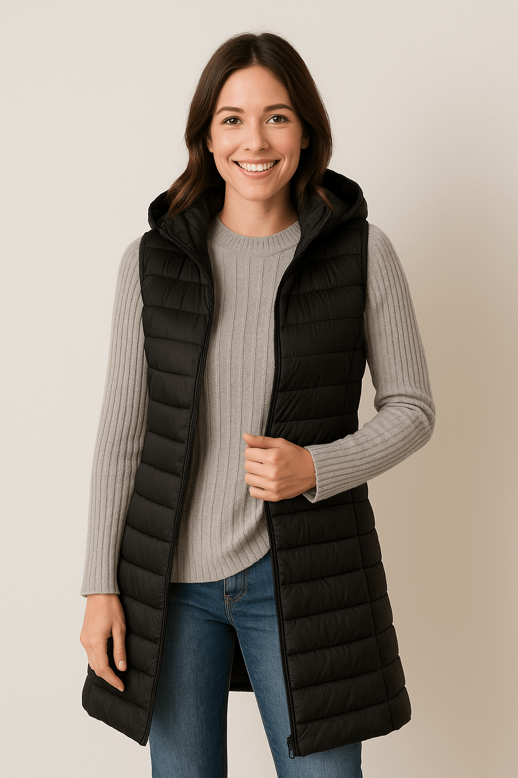 Emalie | Stylish Women's Quilted Winter Coat with Cozy Hood