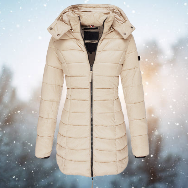 Renee | Warm & Stylish Black Puffer Jacket for Women - Cozy Fit