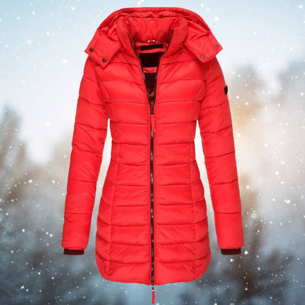 Renee | Warm & Stylish Black Puffer Jacket for Women - Cozy Fit