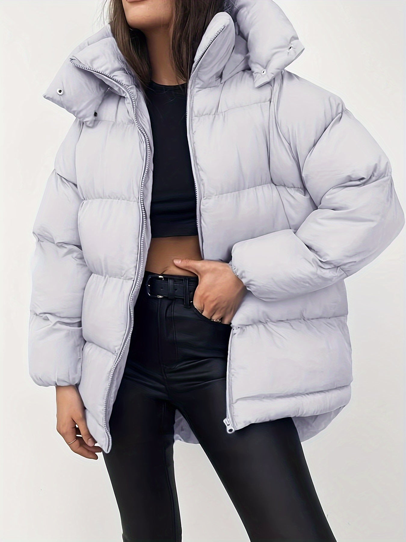 Avery | Cozy Stylish Short Puffer Jacket for Women - Warm & Versatile