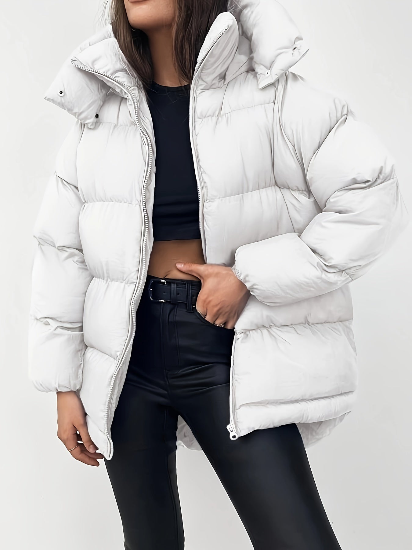Avery | Cozy Stylish Short Puffer Jacket for Women - Warm & Versatile