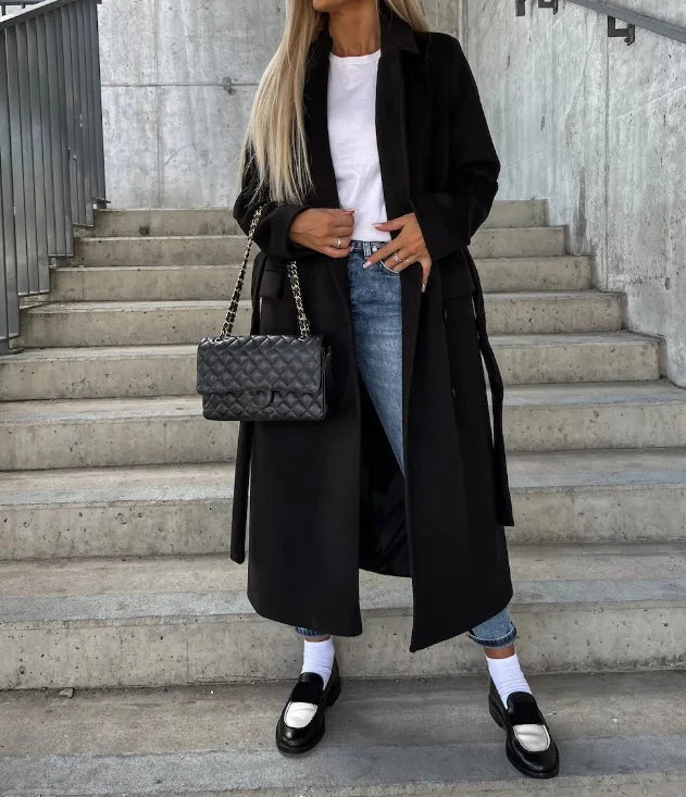 Annelise | Chic Tailored Coat for Women - Warm & Classic Winter Look