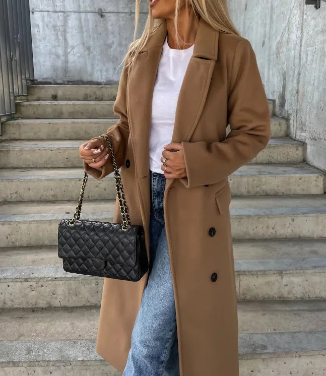 Annelise | Chic Tailored Coat for Women - Warm & Classic Winter Look