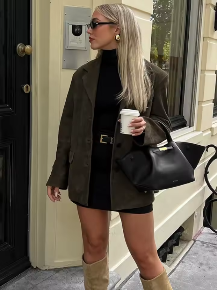 Odette | Oversized Winter Coat for Women - Chic, Warm & Practical