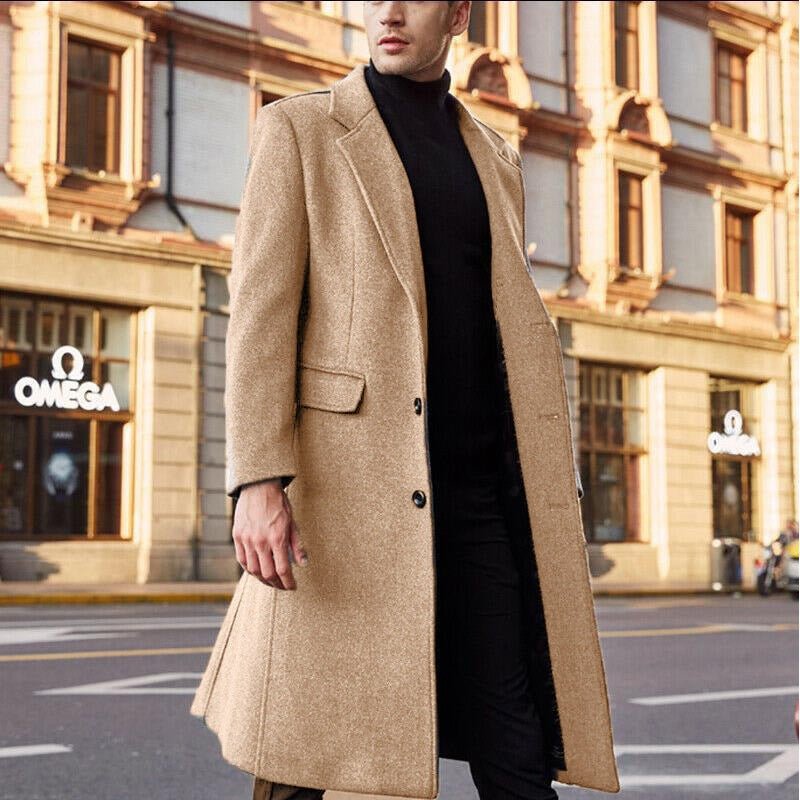 Ashbourne | Tailored Wool Coat with Classic Sophistication