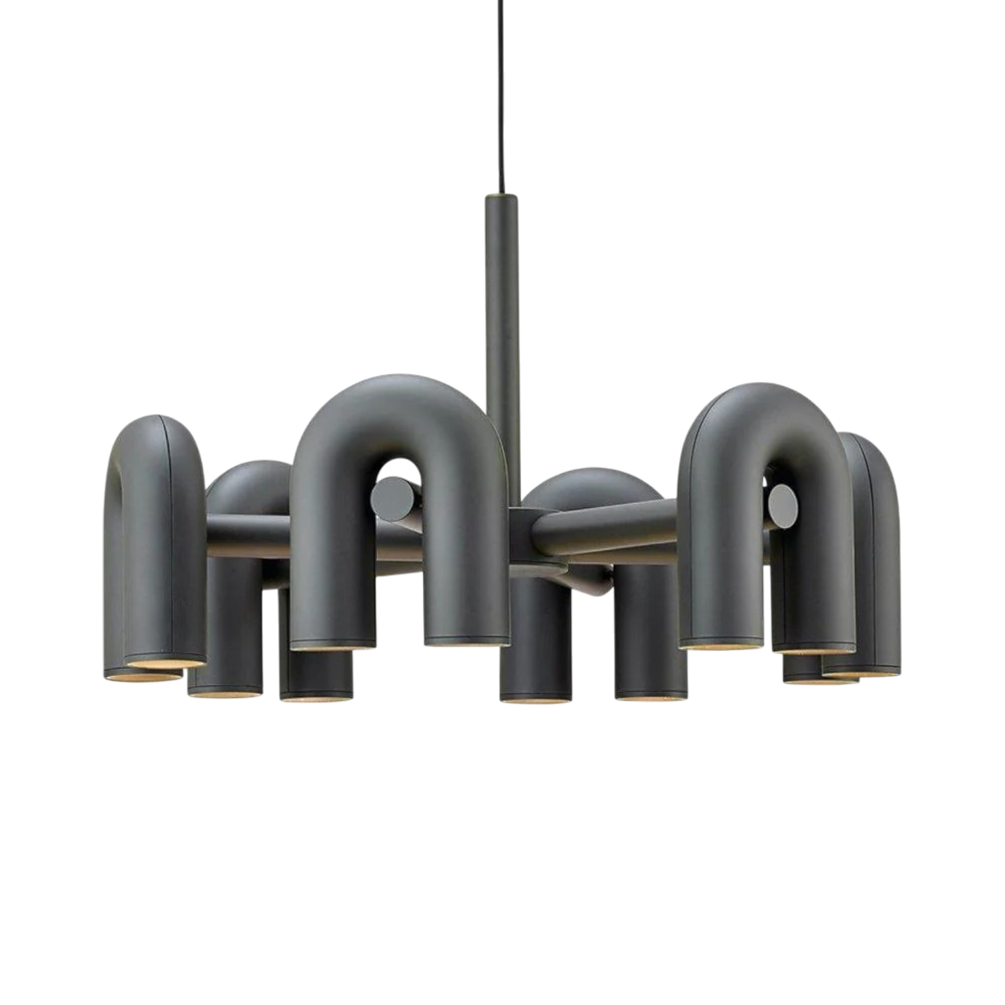 Evania | Modern Bauhaus Chandelier with Artistic Appeal