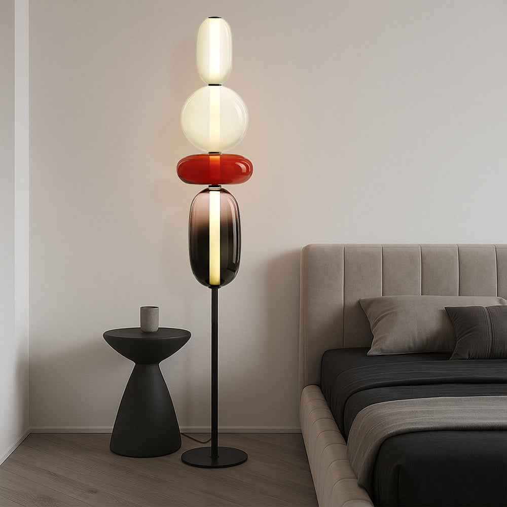 Evlon | Elegant Candied Style Floor Lamp