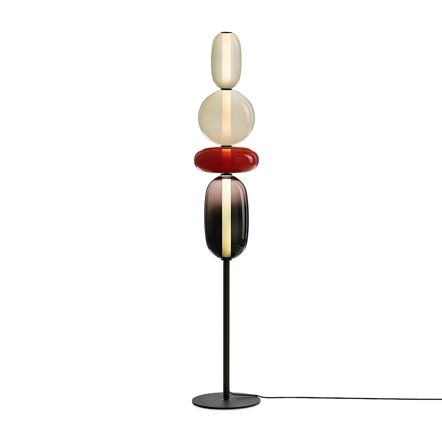 Evlon | Elegant Candied Style Floor Lamp