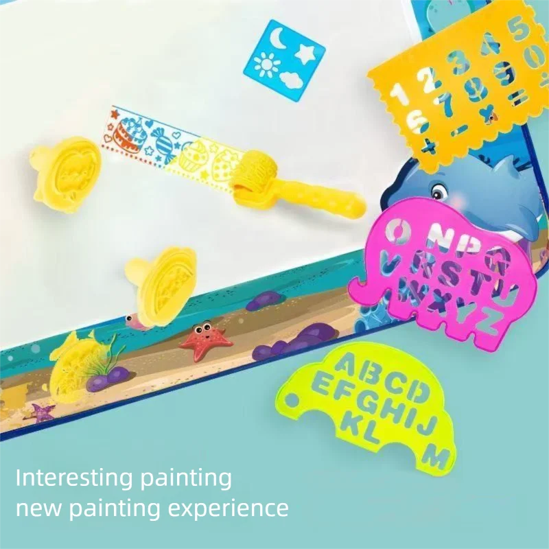Extra Large Water Doodle Mat for Kids – Mess-Free Educational Doodle Mat with Multiple Themes