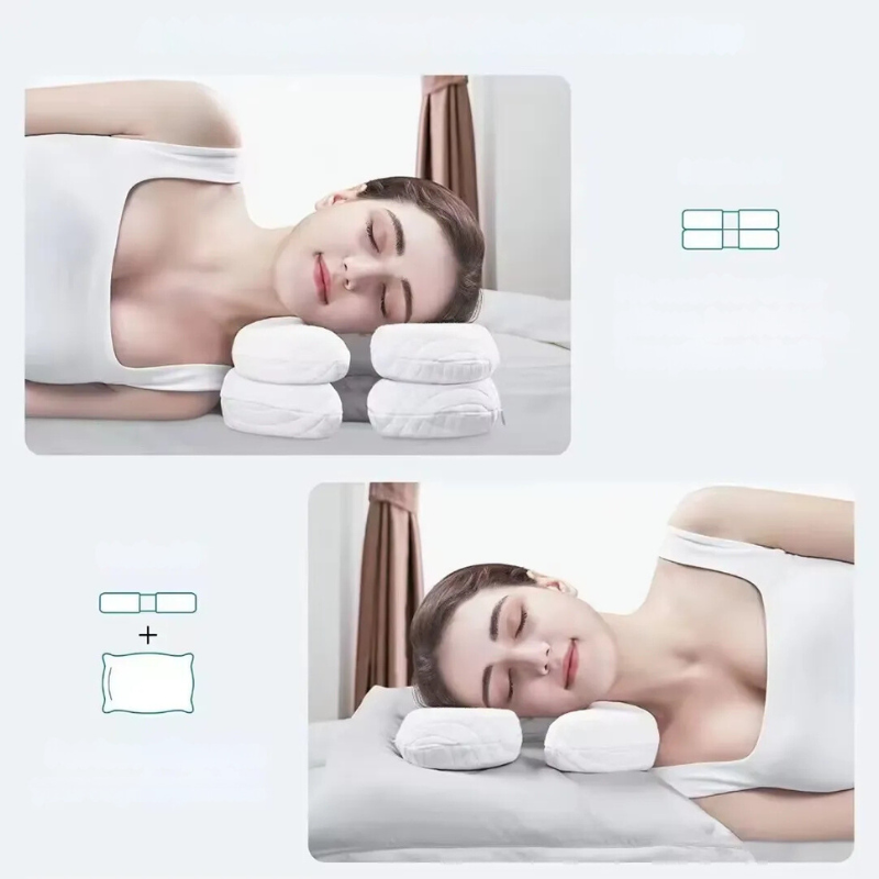 DermaAlign – Supportive Beauty Pillow for Side Sleepers and Skin Wellness